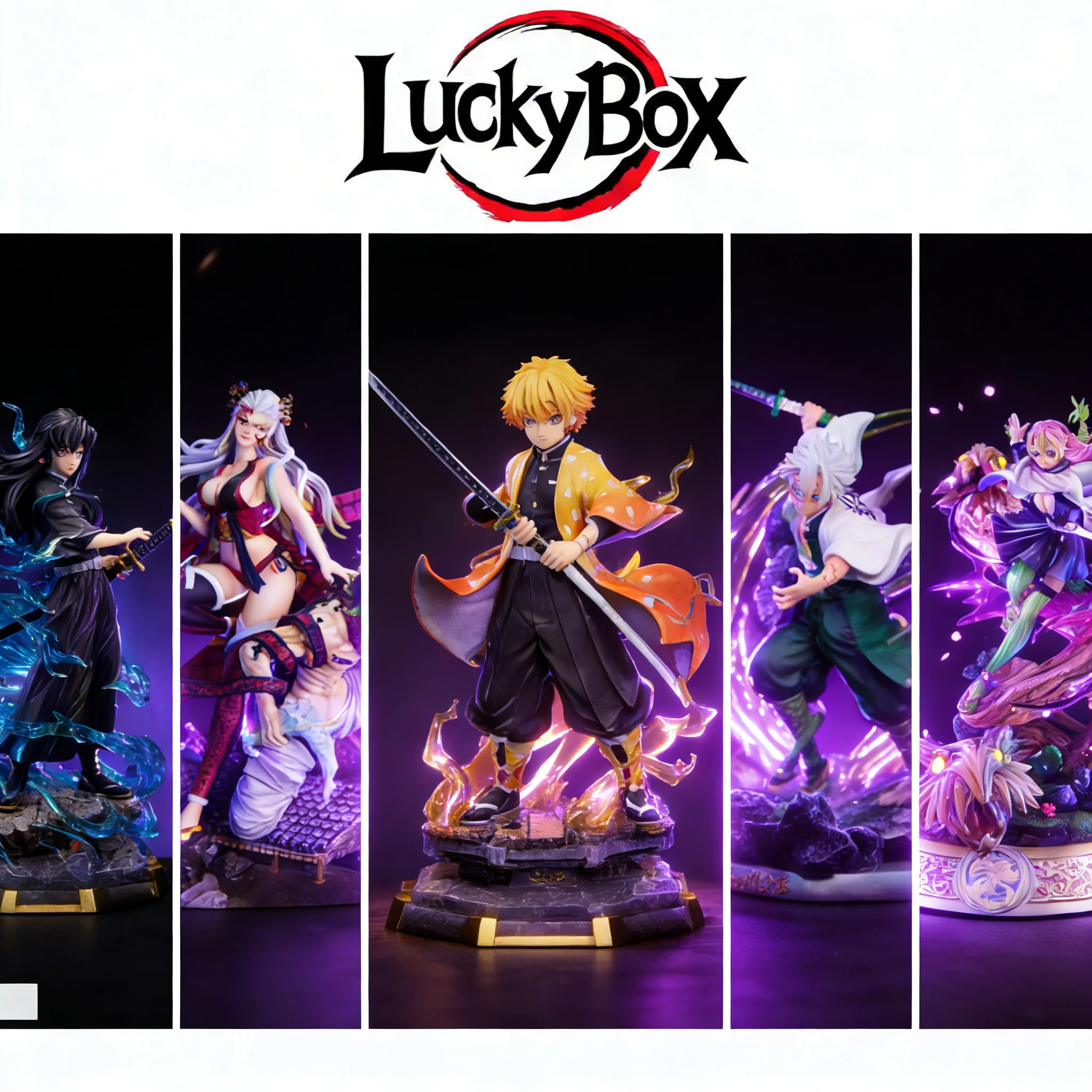 

Фигурка персонажа Demon Slayer в слепой коробке – коллекционный подарок-сюрприз с Танджиро, Незуко и другими культовыми персонажами.