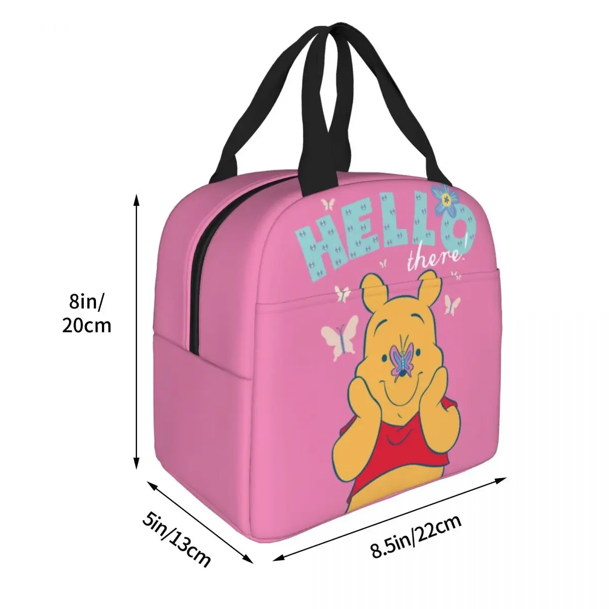 Winnie The Pooh borsa termica per il pranzo borsa termica contenitore per il pranzo ciao a tenuta stagna Tote Lunch Box uomo donna College Outdoor