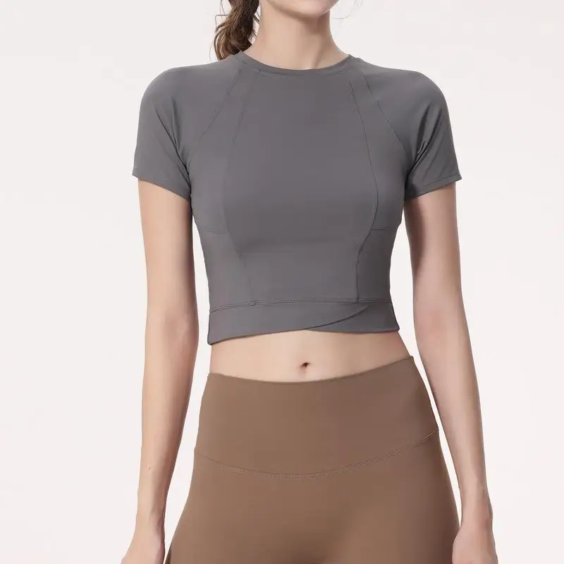 

Women's Sports Running Yoga Fitn Tops ort Sve Tirts Casual Comfortable Breathable Gym Workout irts
