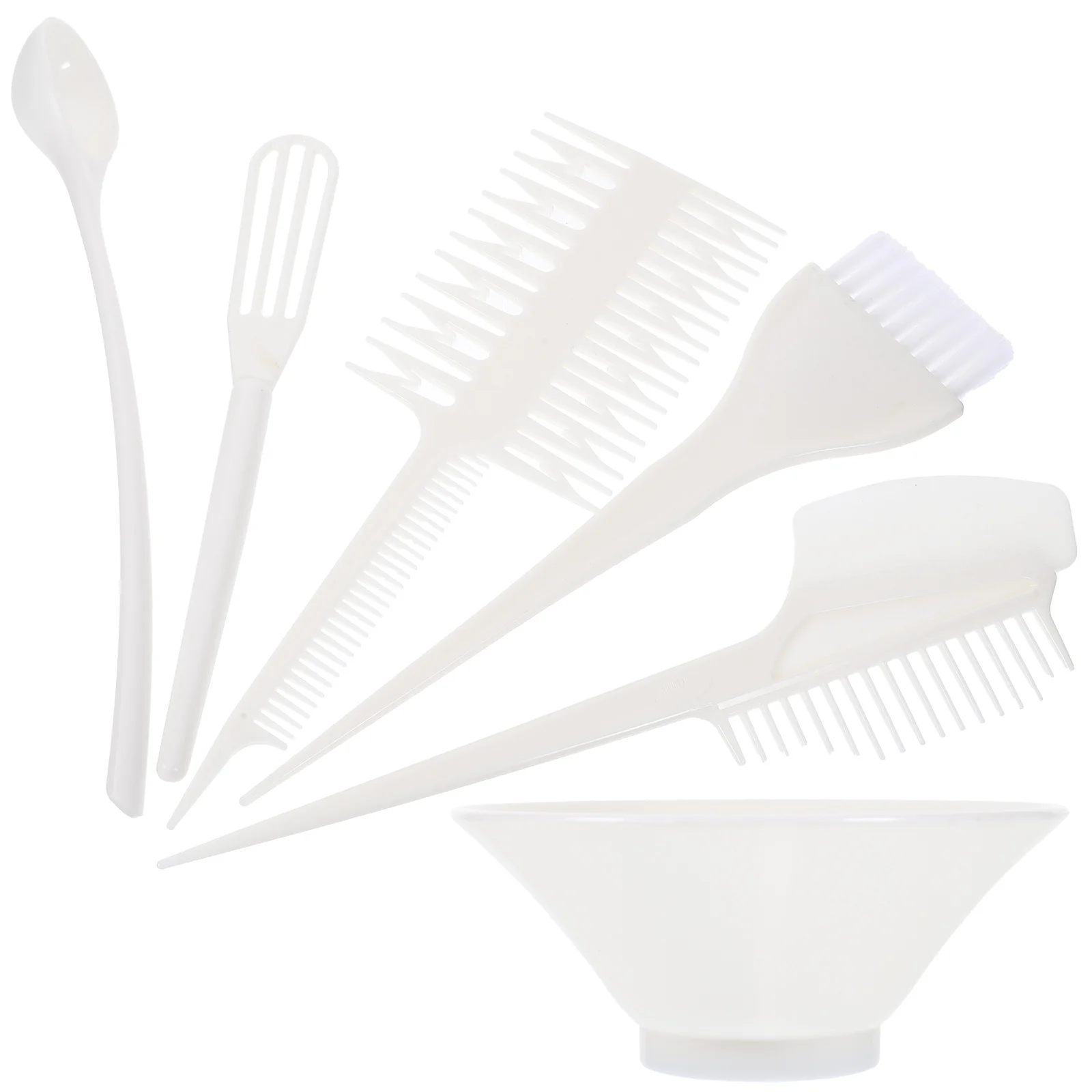 

6 шт., набор для окрашивания, расческа для окрашивания масла, инструмент для салона, домашняя расческа для волос, набор кистей для окрашивания, инструменты для укладки