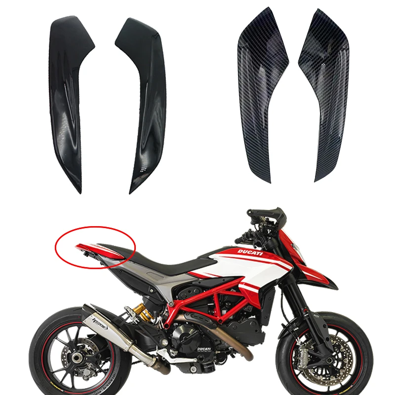 Motorcycle Rear Upper Tail Side Fairing Cover Cowling Trim Panel For Ducati Hypermotard 820 821 939 SP HyperStrada