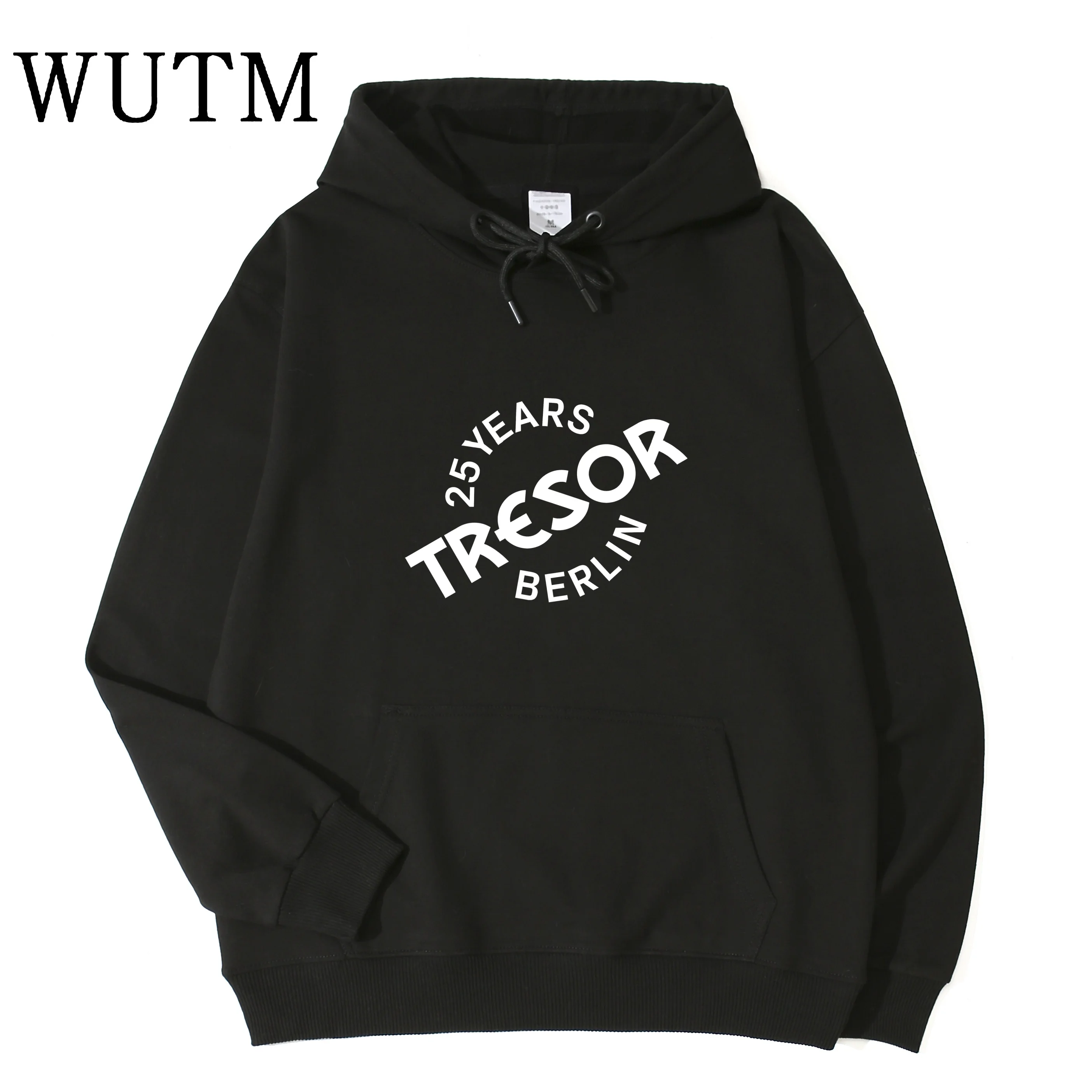 Nueva sudadera con capucha Tresor Berlin unisex de manga larga
