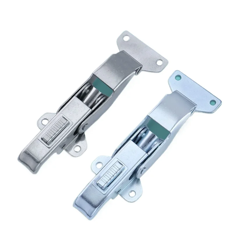 Stainless Steel Spring Loaded Toggle Latch Hasp Buckle Metal Lock Fastener Cabinet Luggage Closure Replacement Hardware Tools