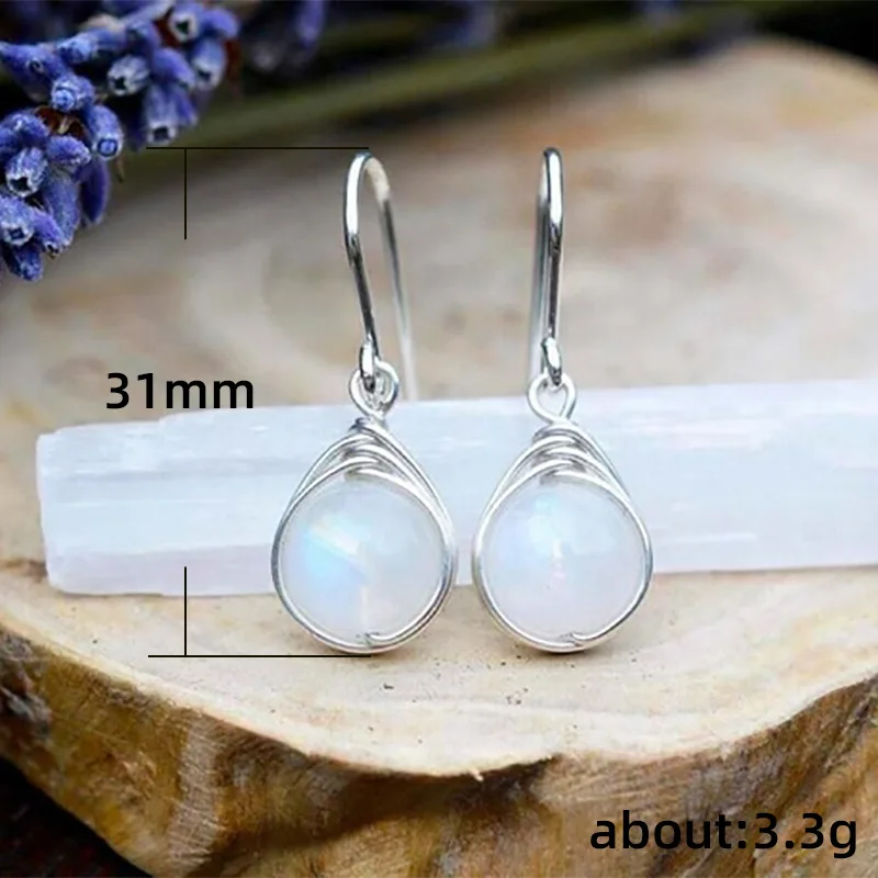 Pendientes bonitos y únicos para mujer, aretes de forma simple, a la moda, recomendado en Europa y Estados Unidos