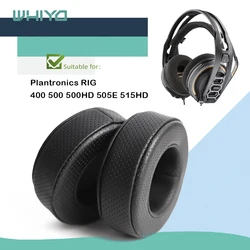 Whiyo Replacement Ear Pads for Plantronics RIG 400 500 500HD 505E 515HD Headphones Cushion Sleeve Velvet Earpad Cups Earmuffes