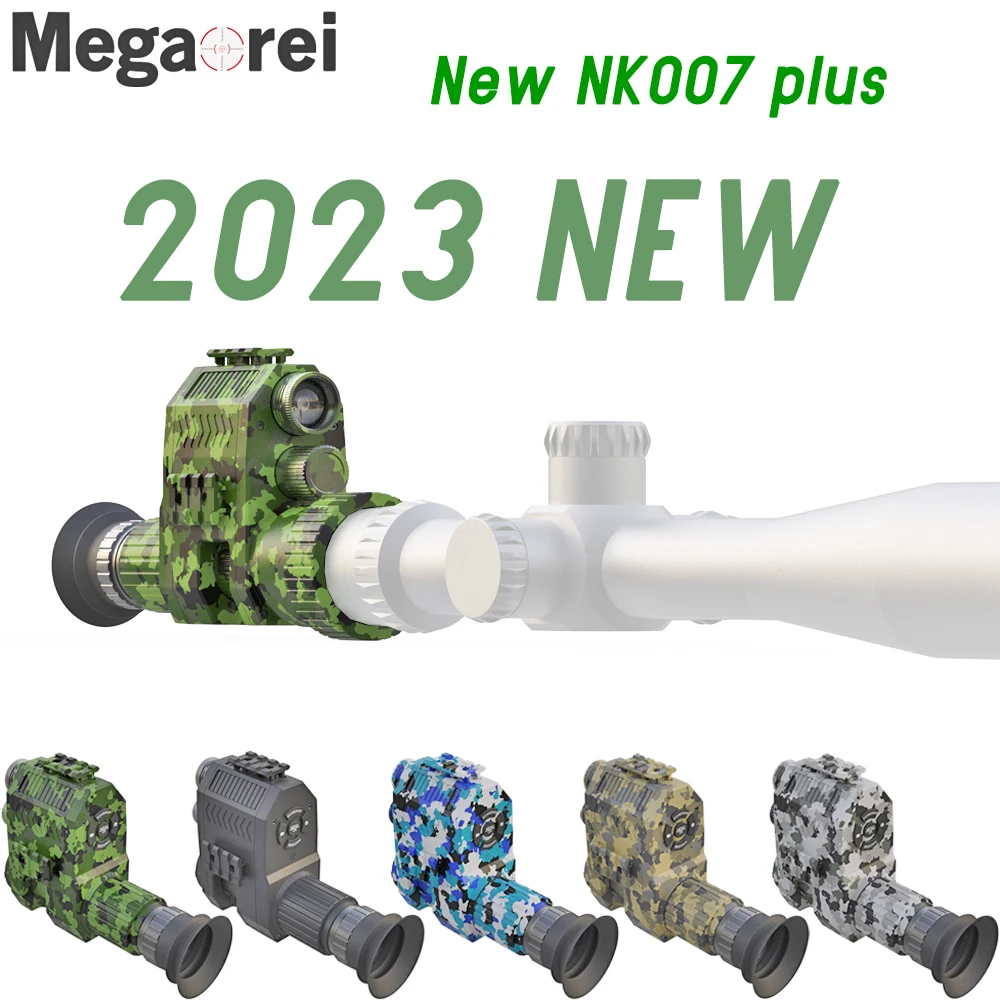 

Megaorei NK007 Series Monocular Attachment Hunting Night Vision Scope Camera 1080P Video Record 850nm IR Illuminator