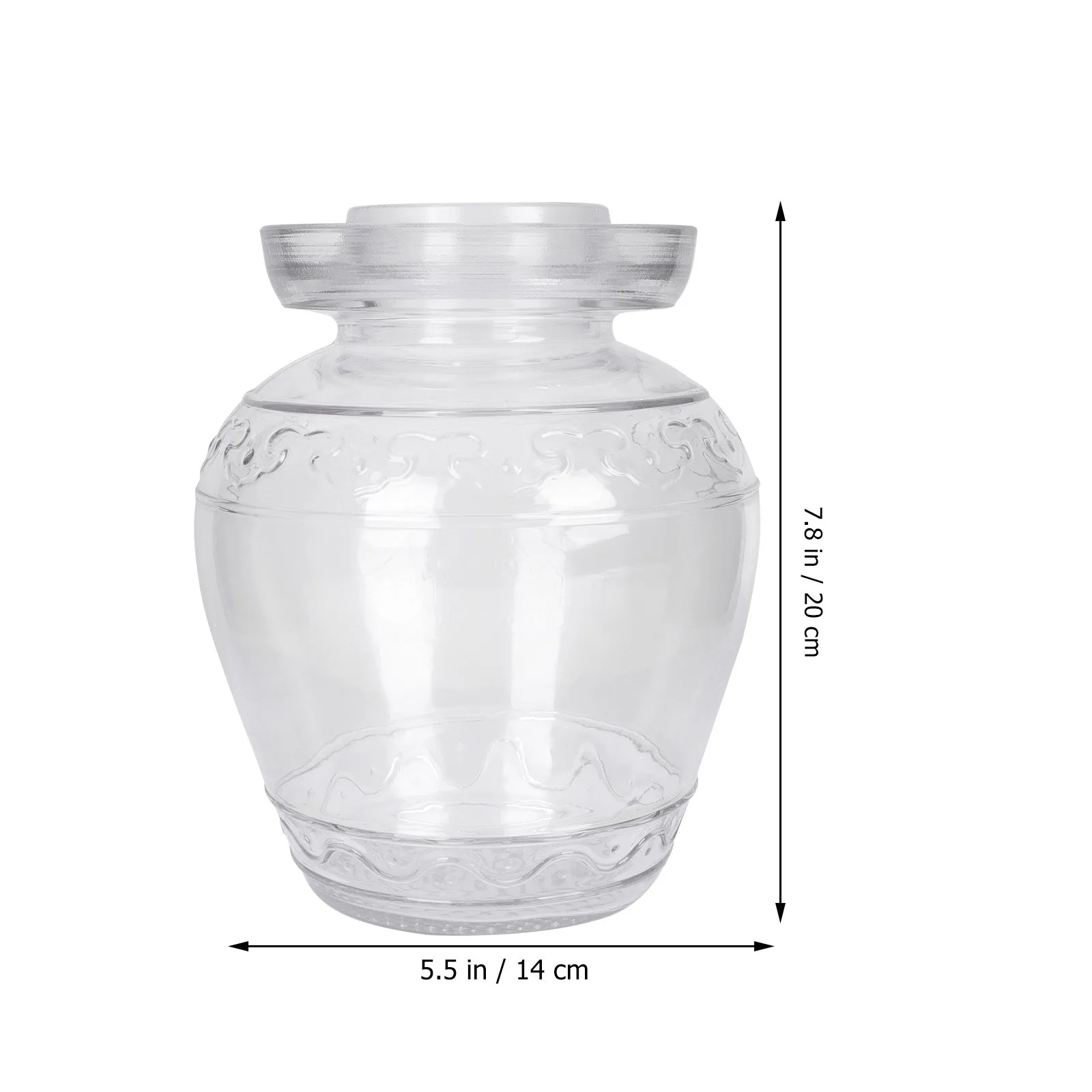 Pickle Jar Glass High Grade Thickened Sealed Kitchen Storage Jar Dustproof Insect Proof Transparent Food Storage Container
