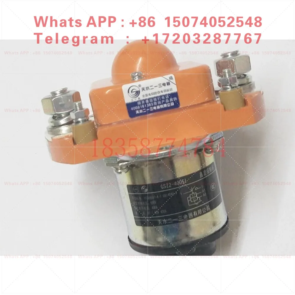 GSZ2-400SI Dual Coil DC24V48V Original Unipolar DC Contactor Normally Open