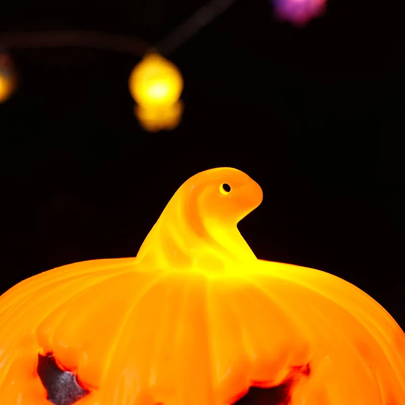 Luces de noche de calabaza para Halloween, farol electrónico para decoración de fiesta, adorno de Festival, decoraciones de truco o trato