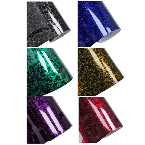 자동차 용 탄소 랩 창 색조 필름 자체 접착 자동차 데칼 스티커 필름 공기 방출 자동차 태양 보호 창 색조