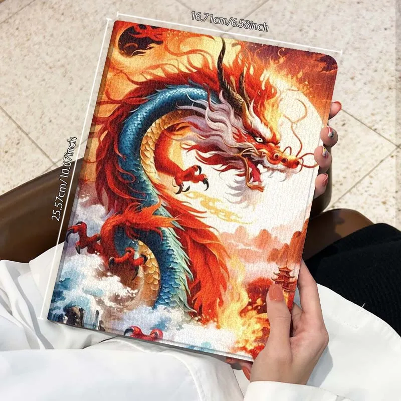 حافظة تابلت بنمط التنين الإبداعي لهاتف Vivo IQOO Pad Air Pad3 IQOO Pad5 Pad2 Pad3 SE Pro 11.5 12.1 12.3 13 بوصة #5