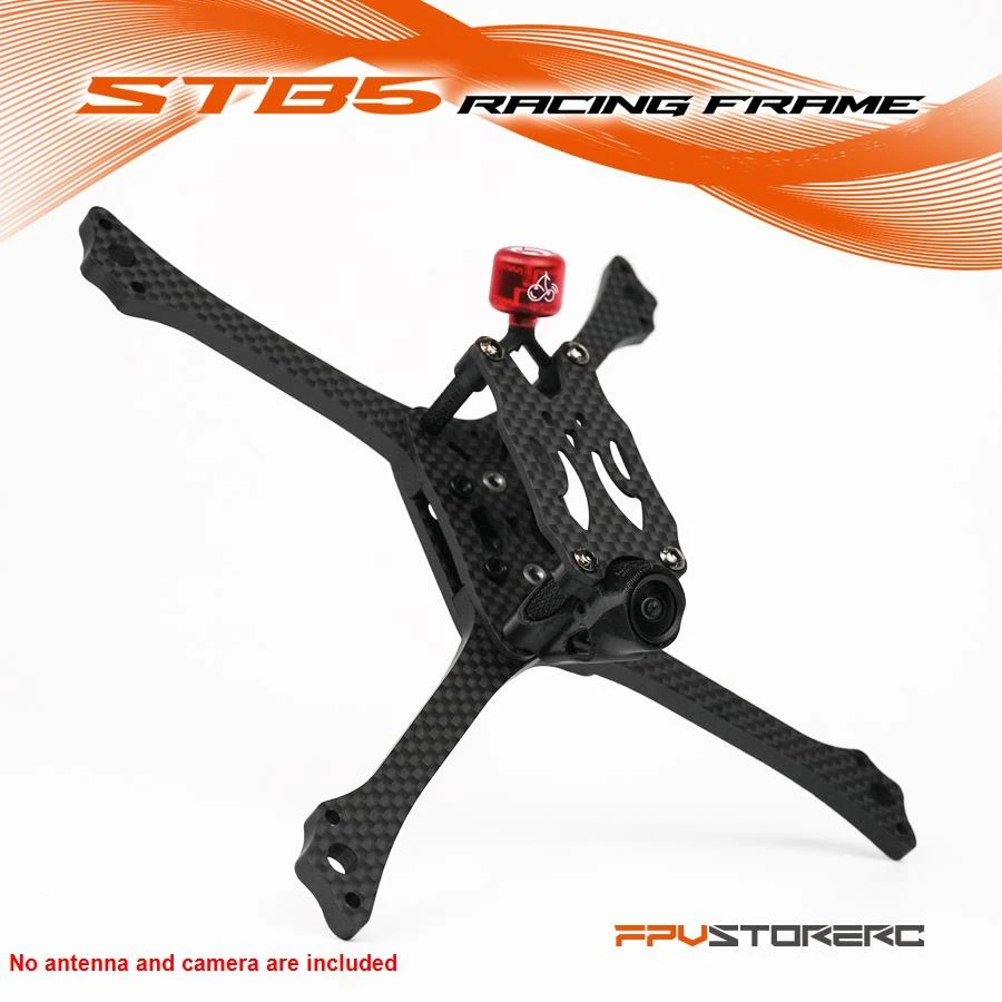 

FPVStoreRC STB5 5-дюймовая рама для FPV-гонок из углеродного волокна, комплектующие для сборки FPV-дрона