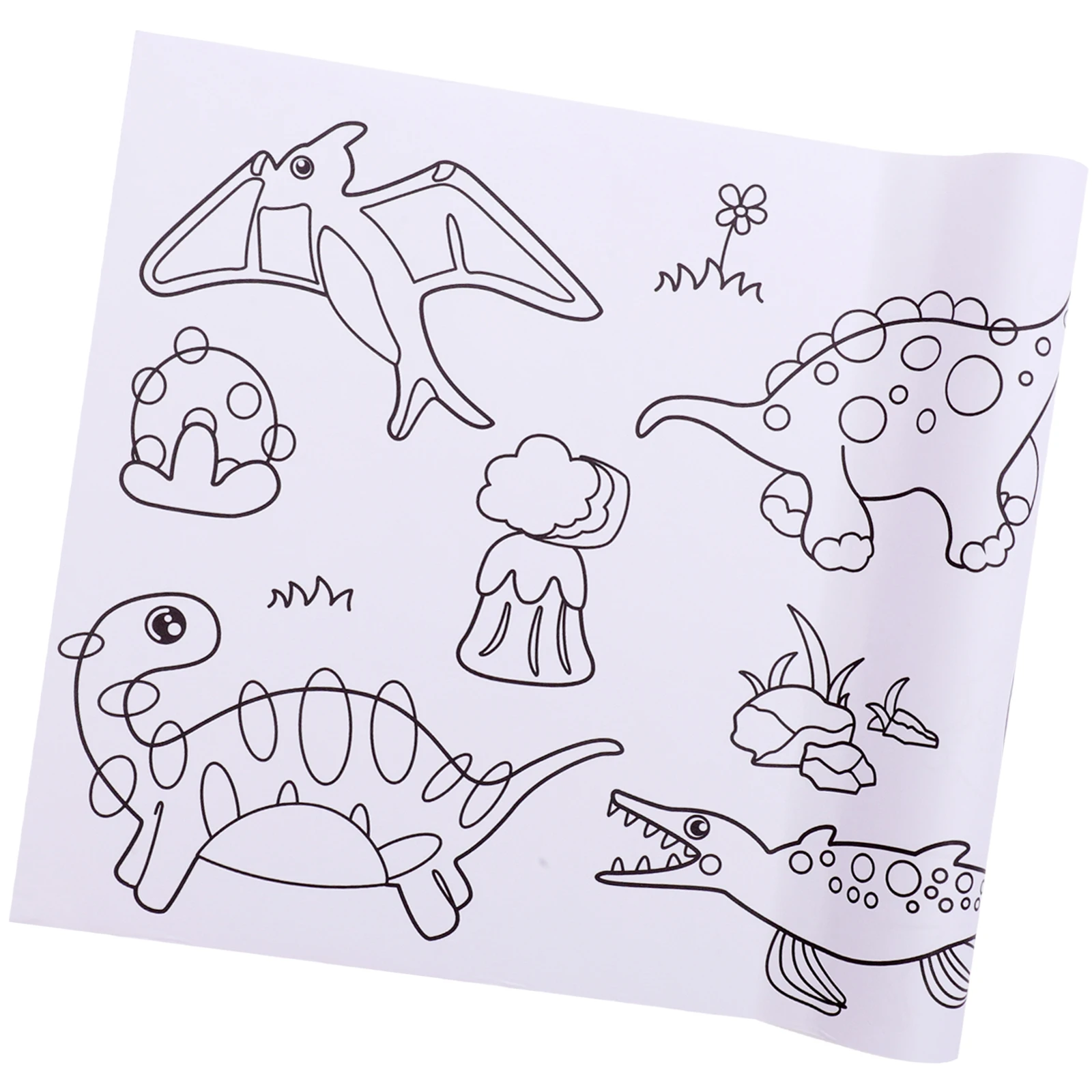 

Graffiti Scroll Drawing Paper for Kids Reusable Wall Safe Tooth Mark Design DIY Crafts Paint Supplies Poster