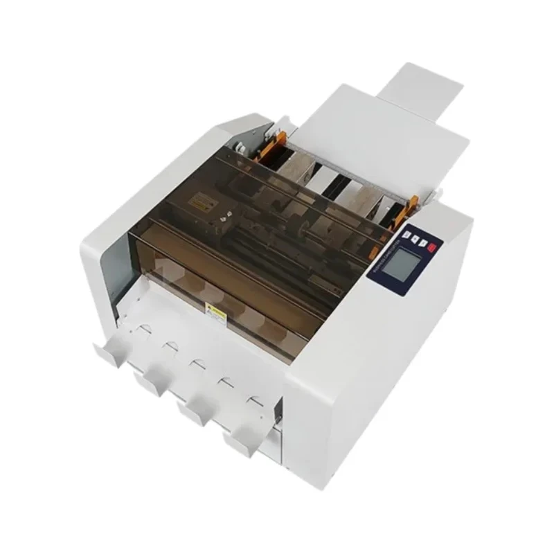 QK-A3S Fully Automatic Hang Tag and Business Card Cutting Machine Intelligent Touch Screen Card Cutter for Certificates
