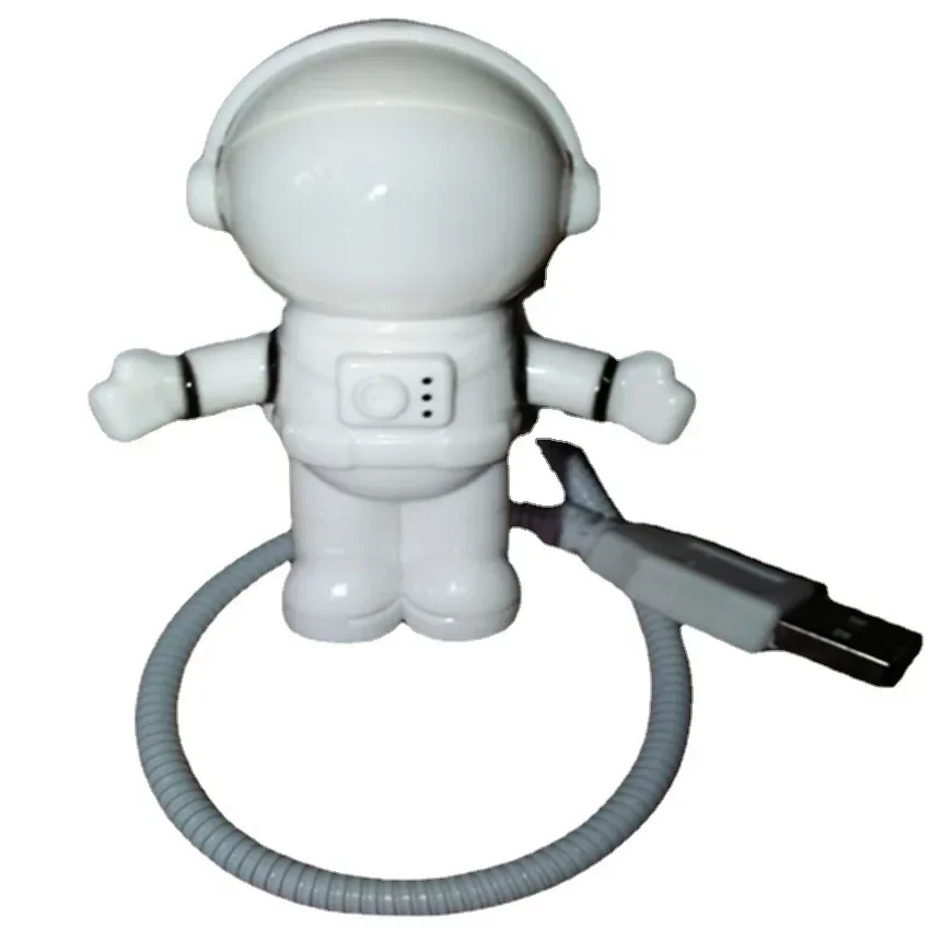 Astronaut Shape Portable USB Powered Night Light Reading Desk Lamp DC 5V LED Light For Computer Laptop PC Lighting Space Lovers