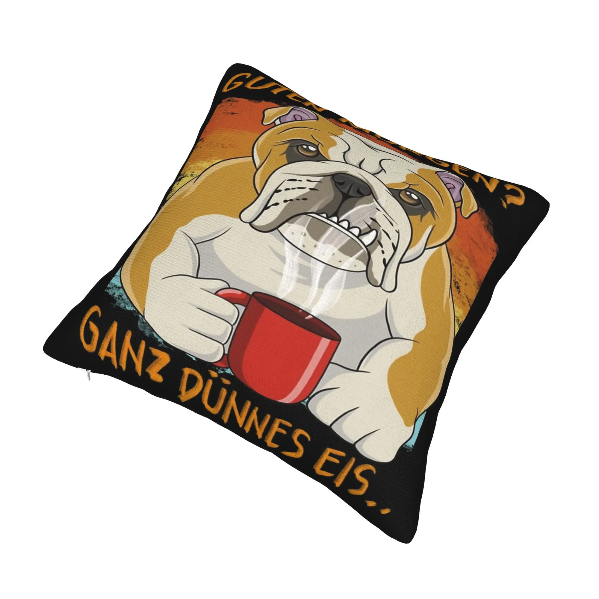 Guten Morgen Ganz Dünnes Eis Pillow Cover Stuff Printed Cushion Cover Decoration  Throw Pillow Case Cover Car Multi-Size