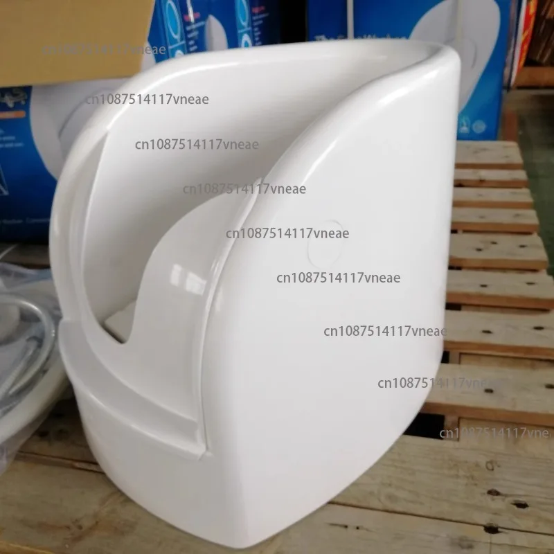 Press spray foot wash basin; plastic foot wash basin.