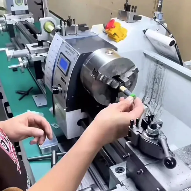 

【specialized】210 Precision Lathe All-In-One Multi-Fuctional Snooker Billiard Rod Repair Machine Leather Head Copper Hoop First A