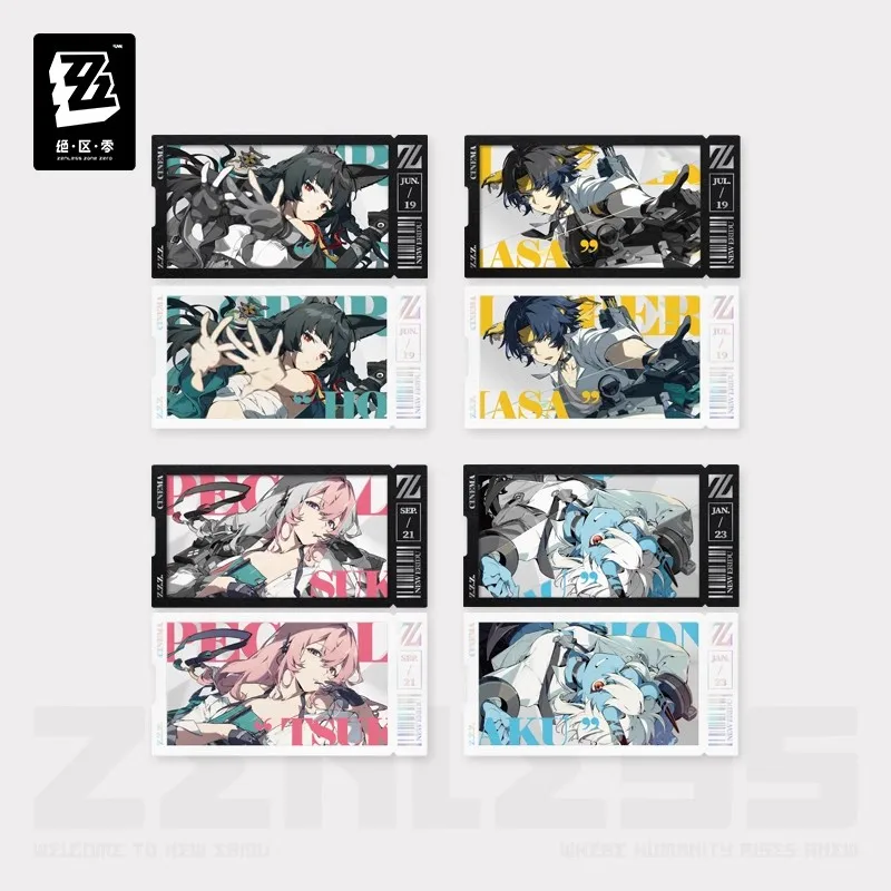 

Official Zenless Zone Zero Licensed Anime and Manga Shadowpainting Series Game Peripheral Collectible Card Sets Holiday Gift