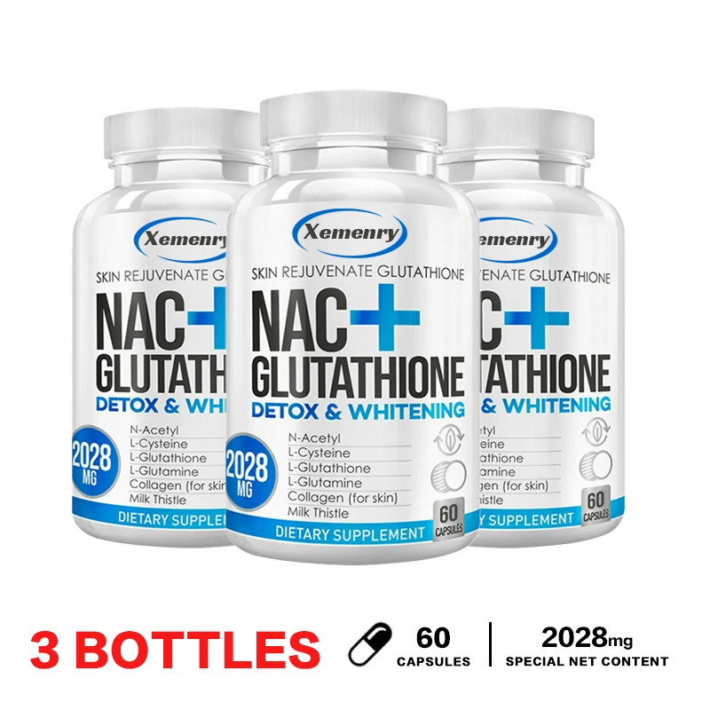Kidney & Liver Support with Milk Thistle Extract - , Detox & Repair Capsules, NAC Capsules Premium Supplements