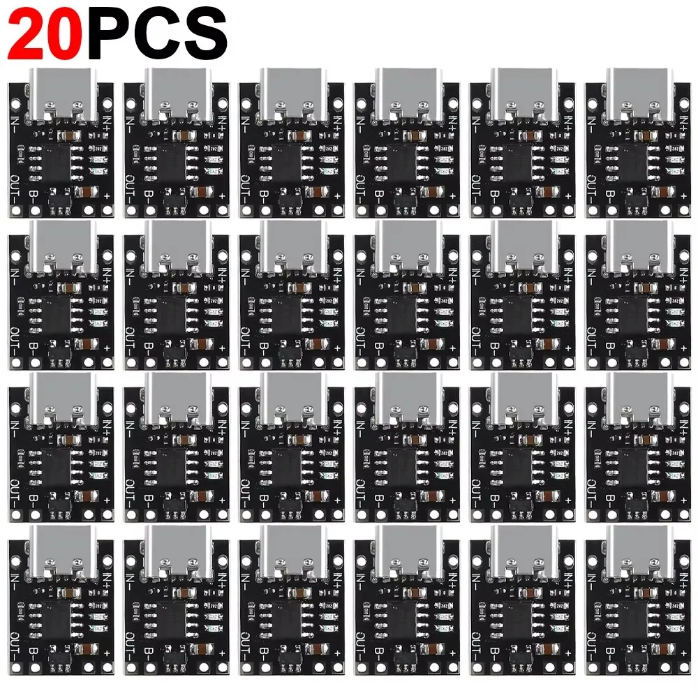 Universelles USB Typ-C Ladeboard 3,7V Lithium-Batterie-Ladeplatte mit Schutzschaltung und Anschlüssen