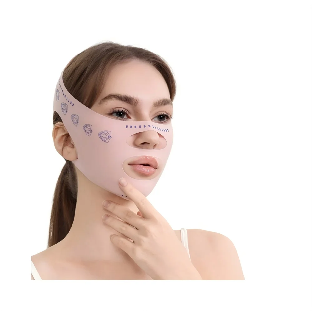 1pc Chin Cheek Slimming Bandage V Shaper V Line Lifting Mask Face Lifting Anti Wrinkle Strap Band Sleeping Mask Beauty Health