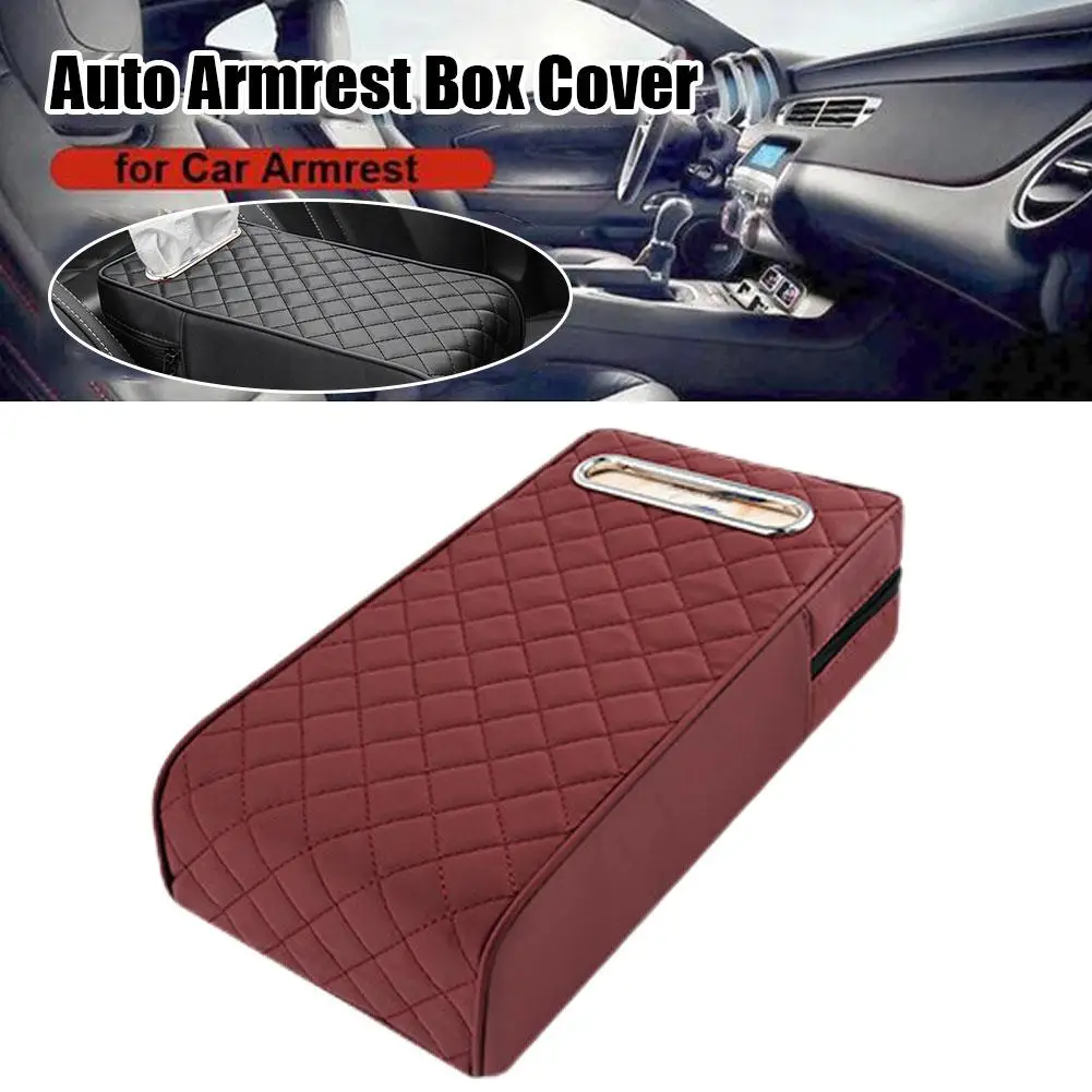 Car Armrest Box Tissue Box Pad Center Console Elbow Automotive Support Accessories Armrest Bracket Cushion Car Tissue