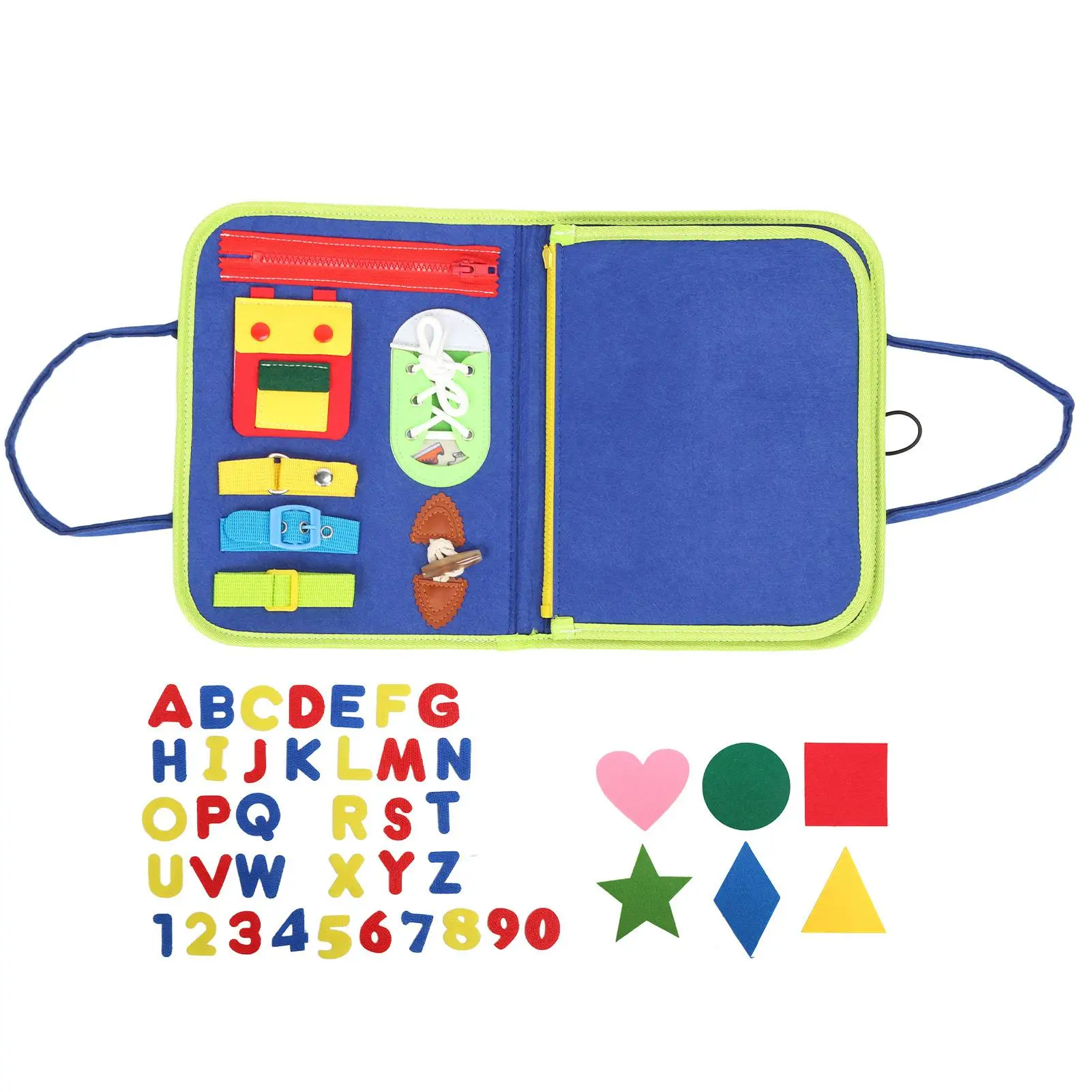 

Elderly Fidget Blanket Anxiety Relief Busy Activity Pad Turnable Dementia Therapy Aid for alzheimer Care