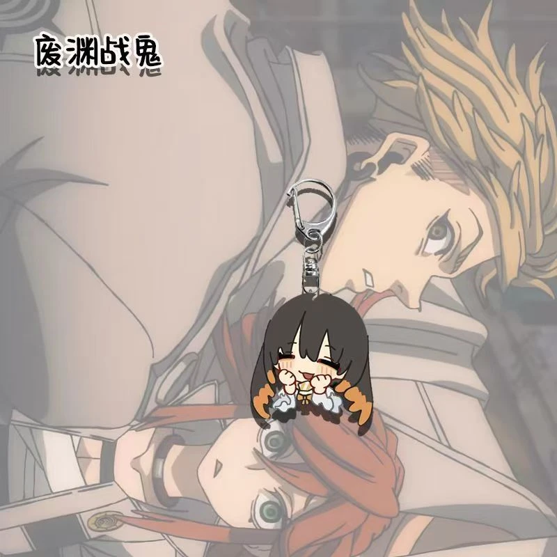 Anime GACHIAKUTA Rudo Enjin Zanka Riyo Jabber Acryl Schlüsselanhänger Schlüsselanhänger Anhänger Ketten für Zubehör Tasche Fans Geschenke – Detail 6
