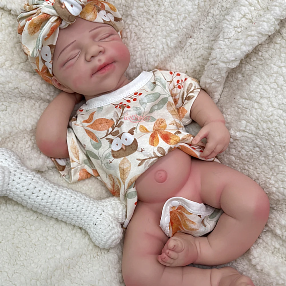 Handgefertigtes 19-Zoll-Reborn-Baby aus Pascale-Platin-Silikon, unbemalt und bemalt, waschbar, Geschenk für Puppelliebhaber, Sammler