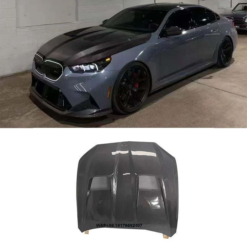

High Quality Dry Carbon Fiber Front Bumper Hood for 5 Series G90 G99 M5 Perfect Fitment