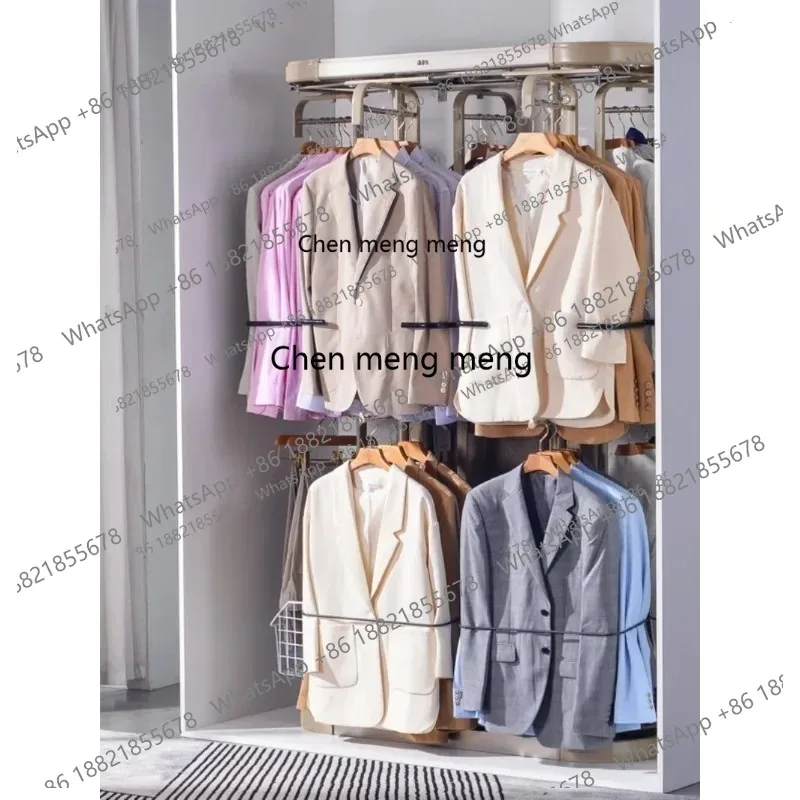 

Cabinet hardware rotating hanger 360 degree cloakroom floor type metal environmentally friendly hanger