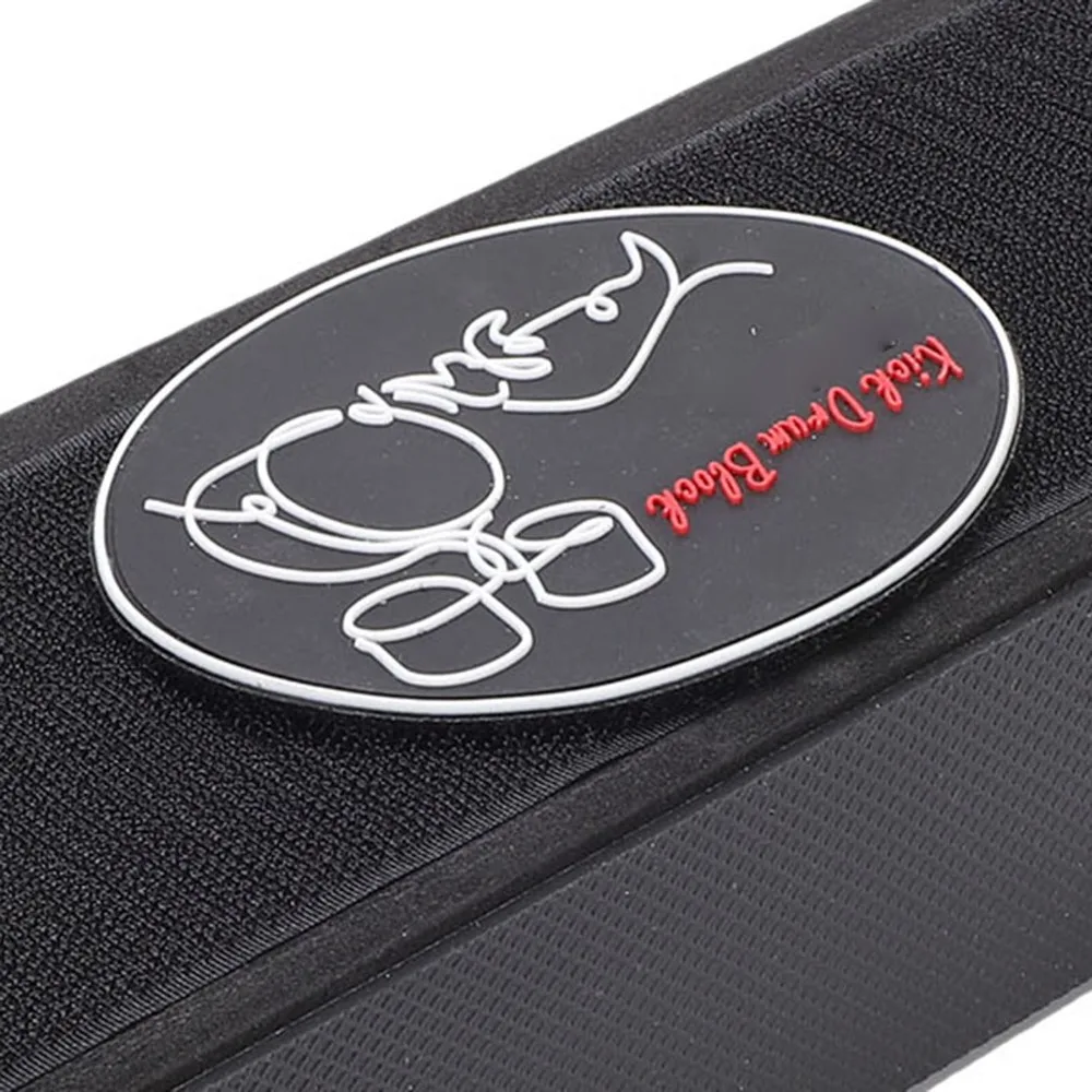 Anti-Slip High Hardness EVA+Rubber Bass Drum Anchor Black Drum Stopper Block Kick Block Stopper Stage Performance