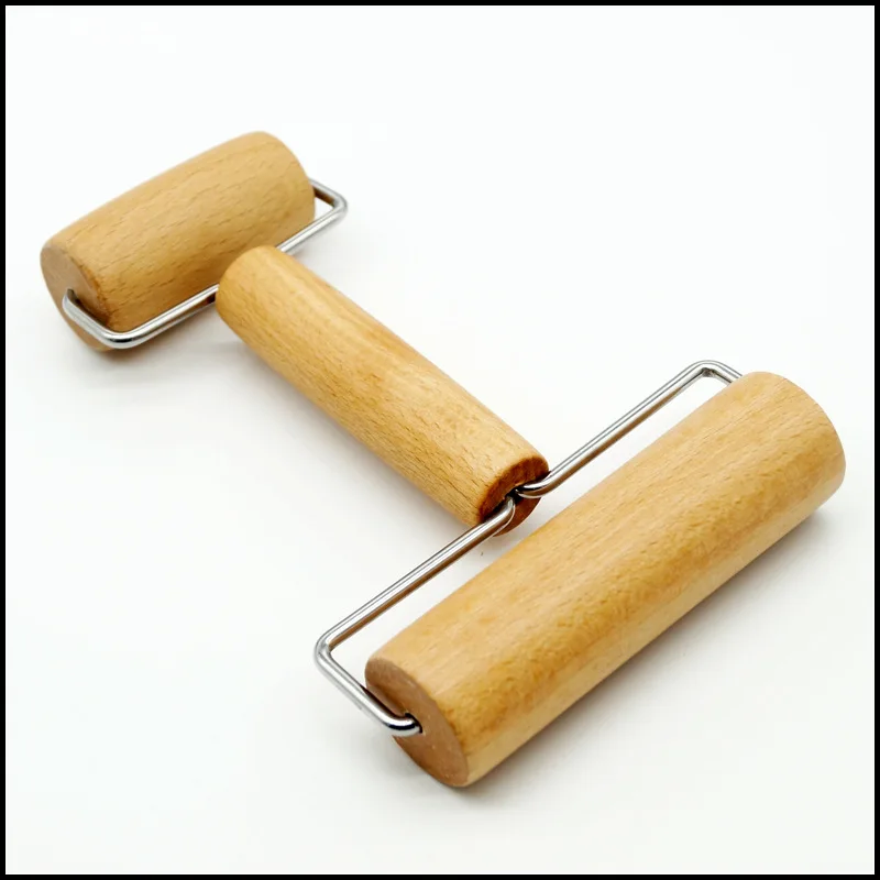 Wooden Rolling Pin,Hand Dough Roller for Pastry,Fondant,Cookie Dough,Chapati,Pasta,Bakery,Pizza. Kitchen tool