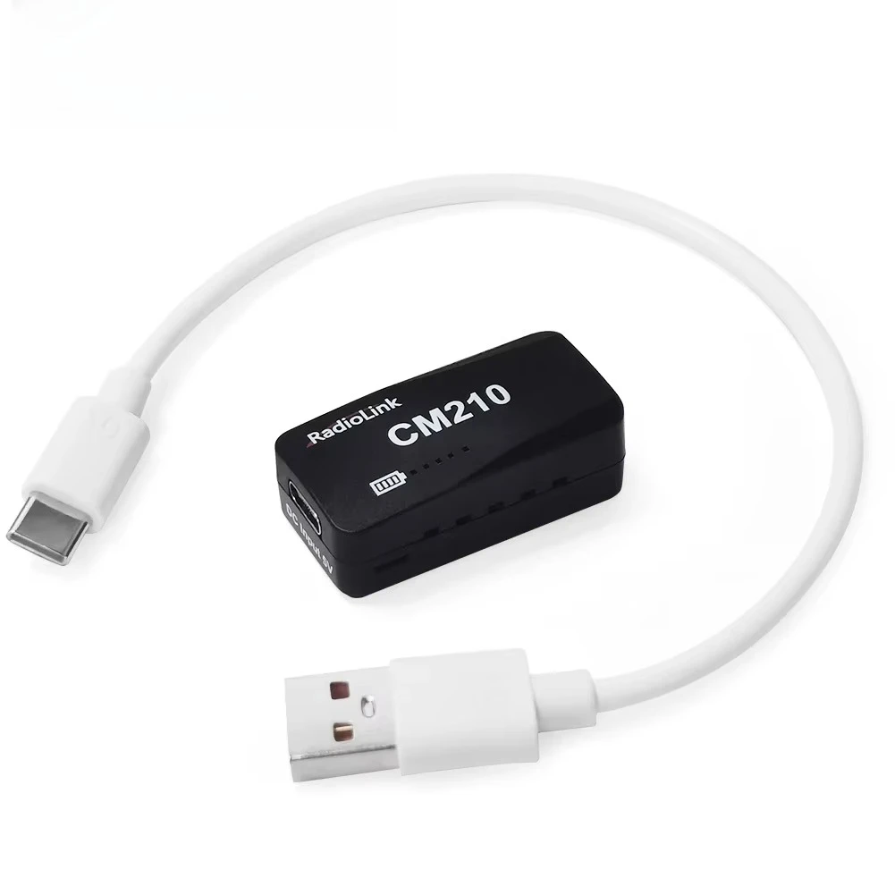 Radiolink CM210 2s LiPo Battery Charger Mini Size USB Type-C Connector, Power Supply Self-adapting for Rc Drone Model