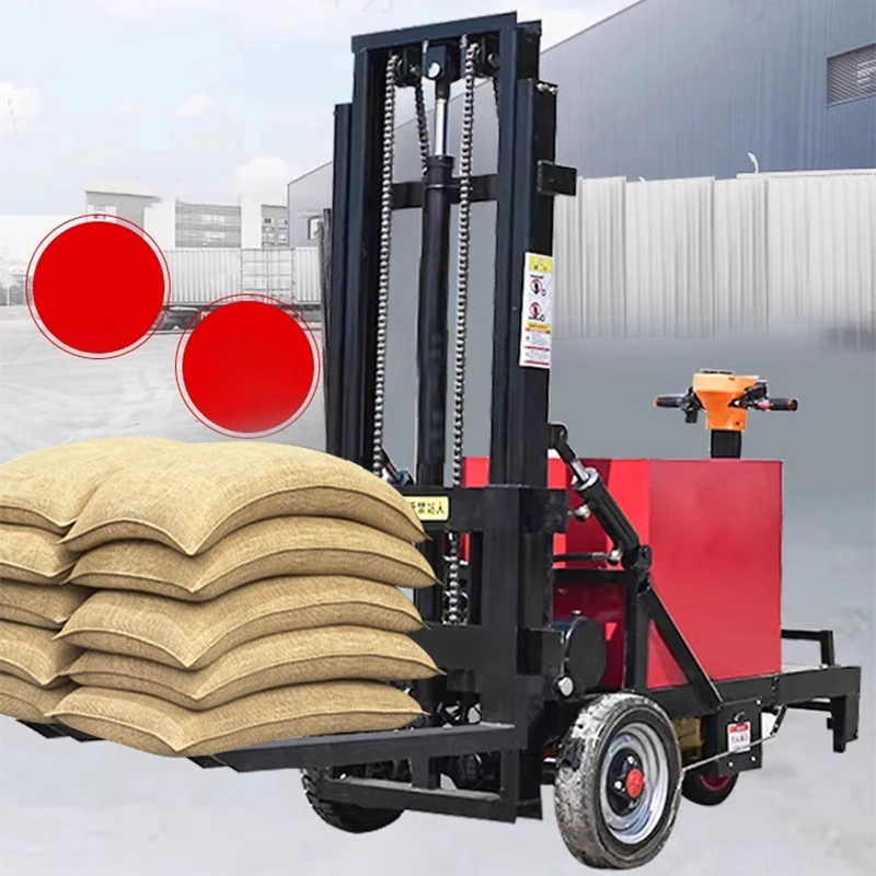 電動フォークリフト シンプルコンパクトパレットジャック 油圧リフトトラック 積載/荷降ろし用 500KG ハンドトラック（カスタマイズ可能）