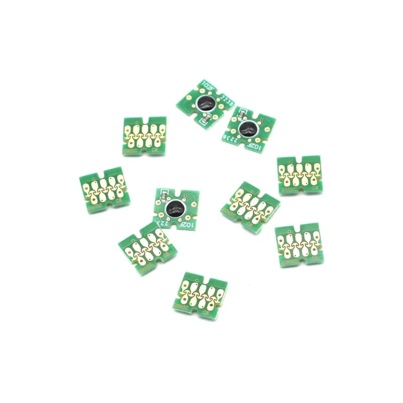 40pcs T741X-T7414 T7411 T741X Ink Tank Chip For Epson SureColor F6000 F6070 F6200 F6270 F7000 F7200 F7270 F9300 F9370 9200