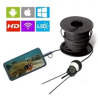 Cámara endoscópica impermeable hd subacuática, buscador de peces android usb tipo c para accesorios de pesca en hielo con conector de cable