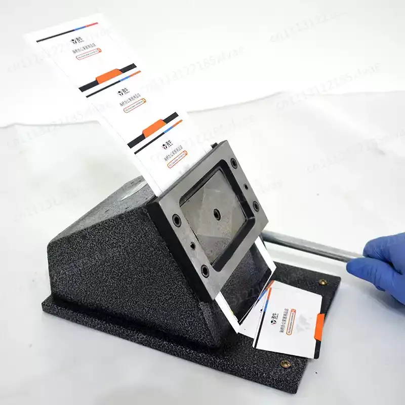 Heavy Duty Card Cutter, 88*63mm R3 Poker Die Cutting Machine, Fits 90*55mm & 86*54mm Business Cards