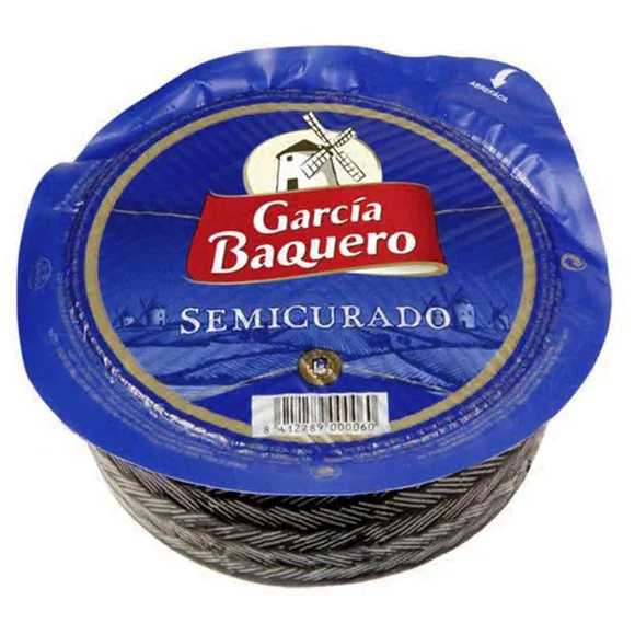 QUESO SEMICURADO GARCIA BAQUERO 930GR - 1 PIEZA.