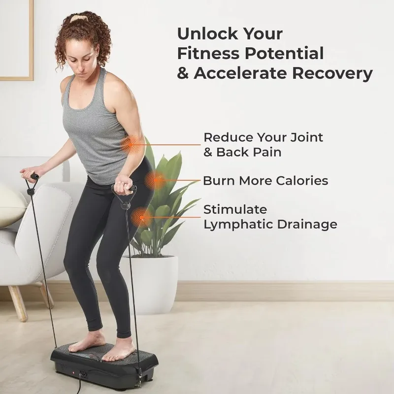 استخدام المنزلي حرق السعرات الحرارية تجريب الاهتزاز لوحة آلة المهنية المدمجة الاهتزاز ممارسة آلة #3