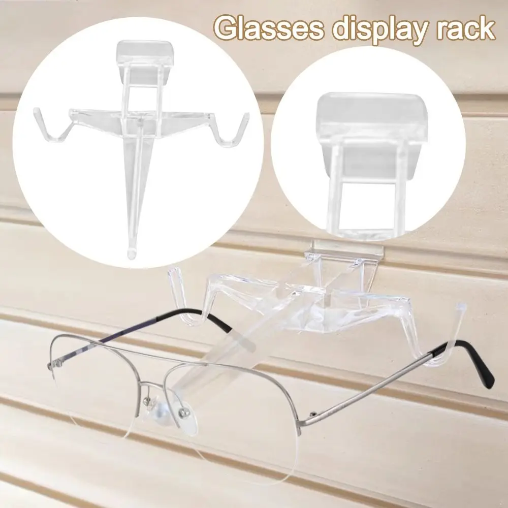 Punch-free Sun-glasses Display Holder Wardrobe Decoration Wall Mounted Glasses Storage Rack Home Tidying Portable