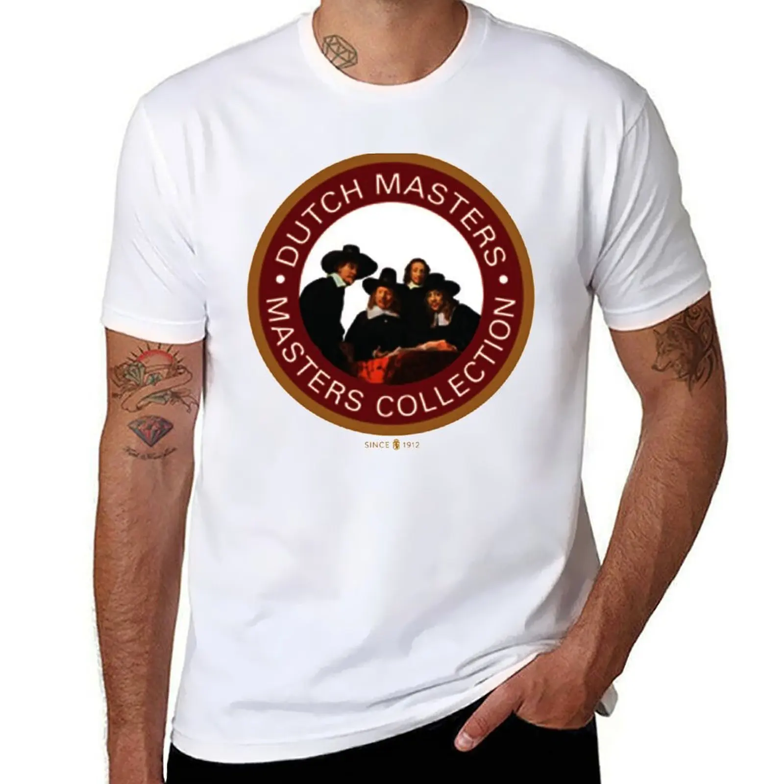 

Dutch Masters Cigar Logo Classic T-Shirt man t shirts graphic cotton t shirts man 100% T-Shirt