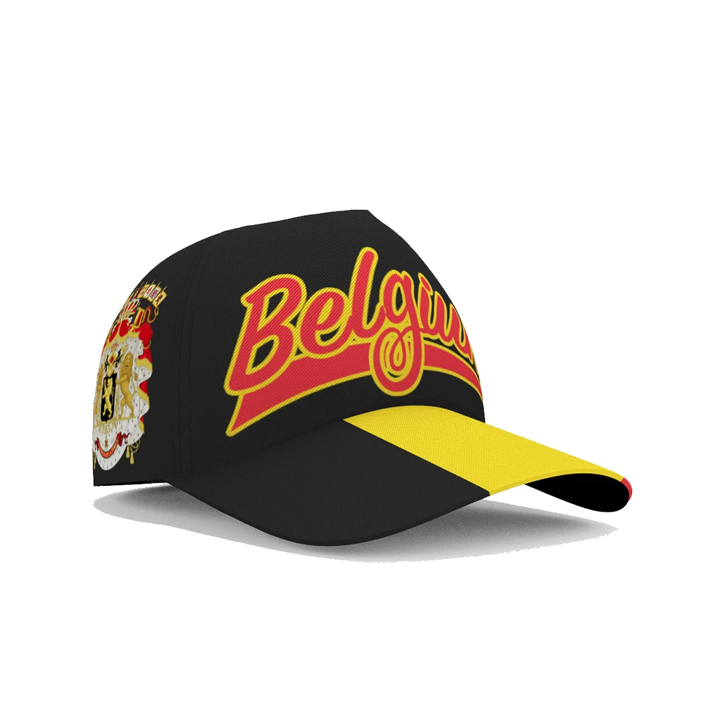 Belgium Baseball Cap Custom Made Name Belgie Team Logo Be Hat Bel French Travel…