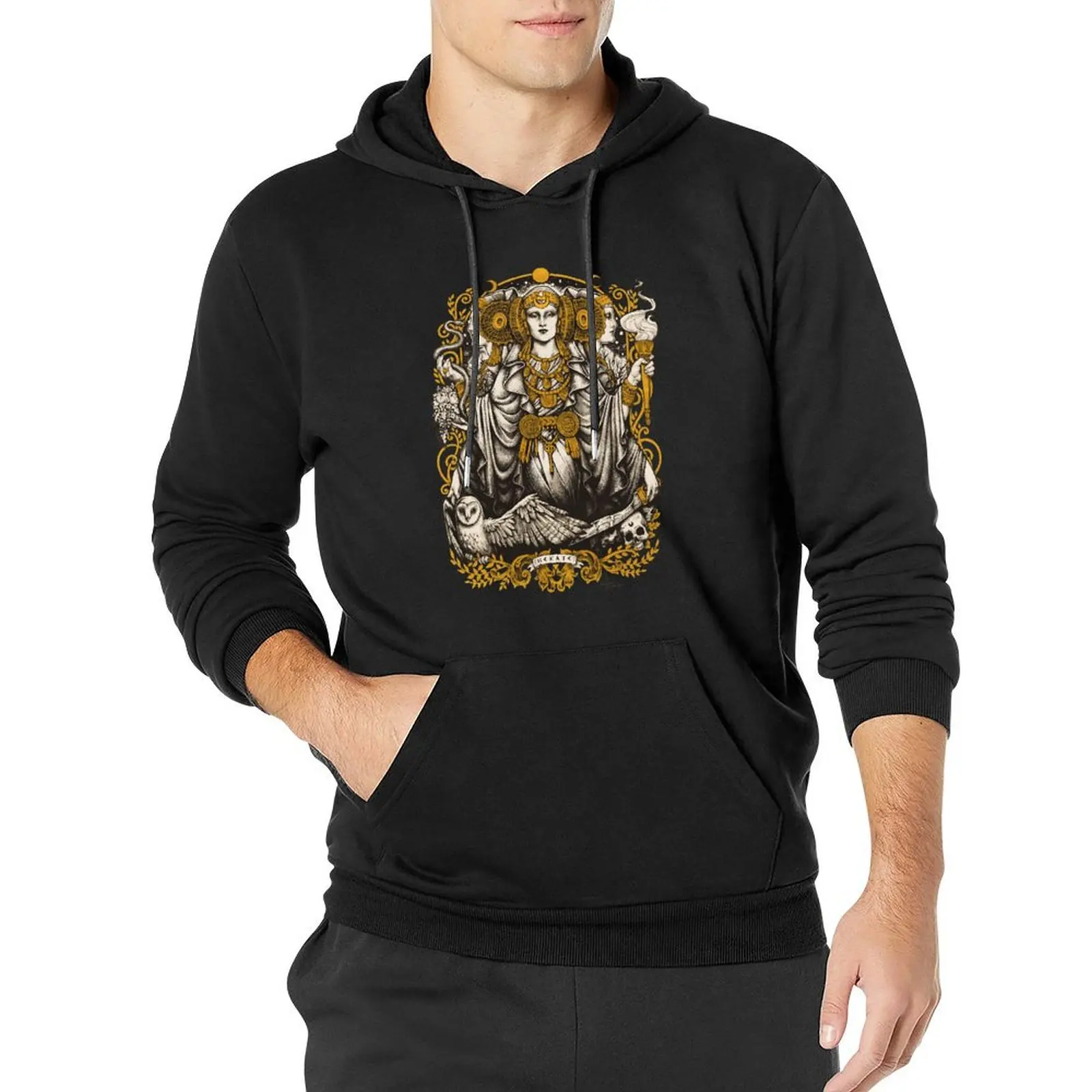 IBERIAN HECATE Pullover Hoodie men's sweat-shirt set streetwear men designer hoodies