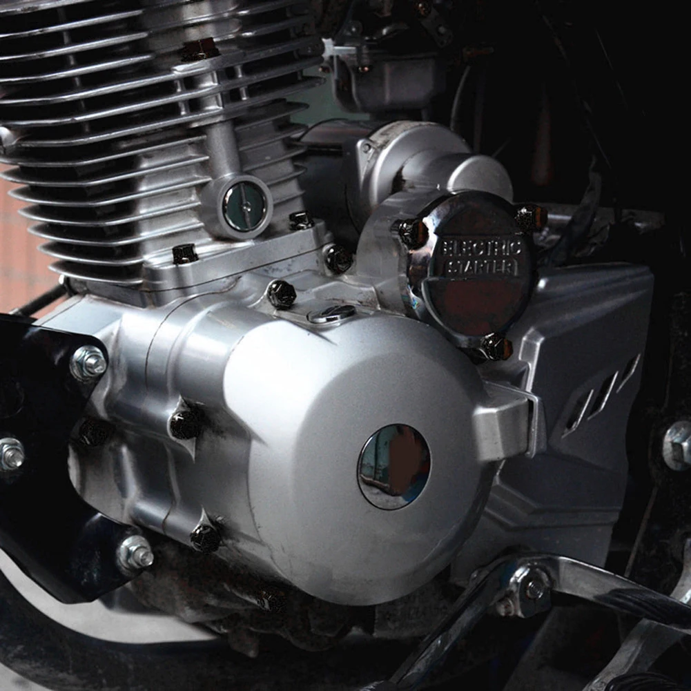 Motorcycle Parts Screw Nut Bolt Cap 1.4/1.2/1.0/0.8cm Accessories Motorcycle Screw Cover Plastic Plating Brand New