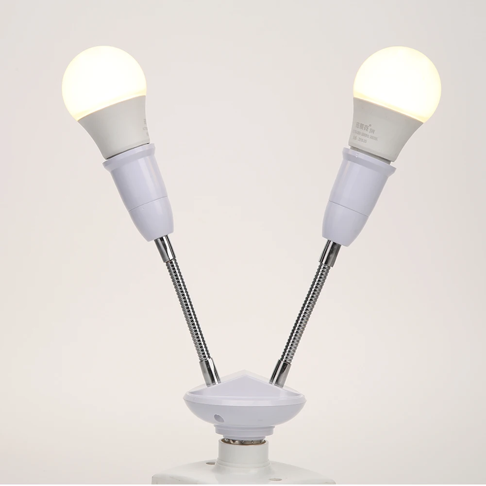Multi Lamp Holder Adjustable E27 Adapter Converter for LED Light Bulb Socket