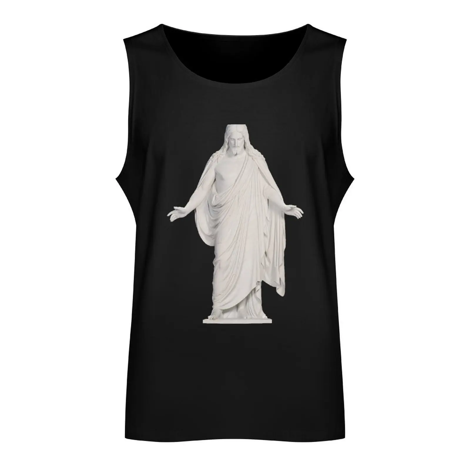 The Church of Jesus Christ of Latter-Day Saints Christus Tank Top Men's summer clothes mens gym clothes Clothing