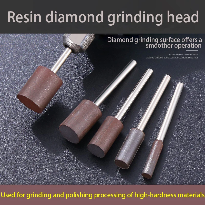 

Diamond resin grinding head - Internal diameter grinding and polishing tool - Alloy grinding rod - Hole drilling tool - Small ho