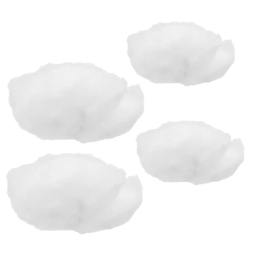 

4 Pcs Simulated Hanging Decor Realistic White Clouds for Home Wedding Mall Decor CeilingDecor ArtificialCloudProps